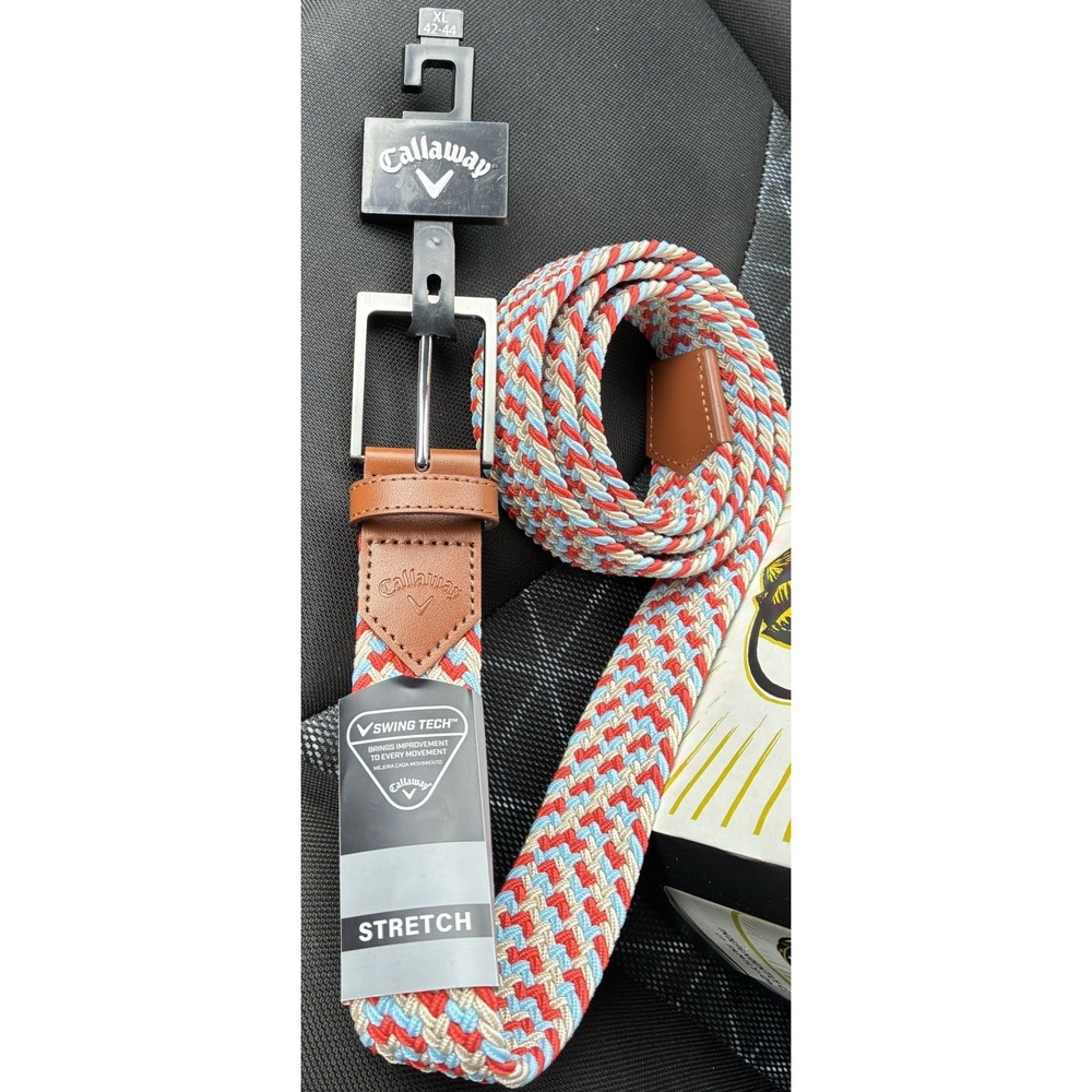 Callaway Stretch Swing Tech Braided Golf Belt Extra Large 42-44